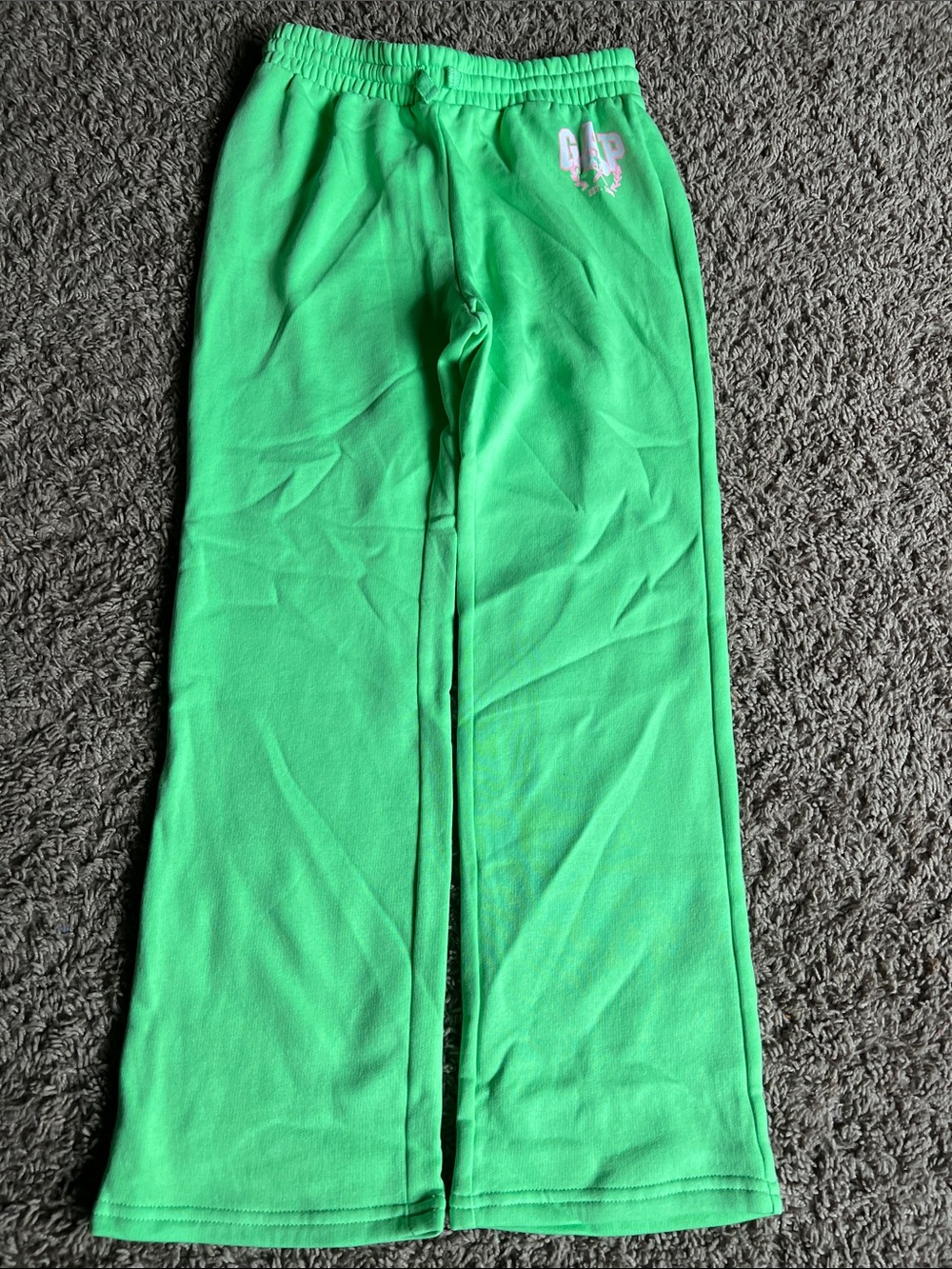 GAP Bright Green Girls Sweatpants